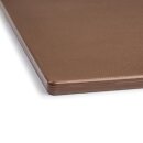 Hygiplas Ldpe Schneidebrett Braun Groß  60X45X1Cm