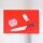 Hygiplas Standard Schneidebrett Mit Hoher Dichte Rot,12(H) X 450(B) X 300(T)Mm