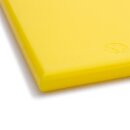 Hygiplas Schneidebrett Standard aus Polyethylen in gelb für Geflügel