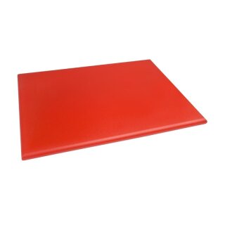 Hygiplas Extra Großes Schneidebrett Mit Hoher Dichte Rot,2,5(H) X 45(B)Cm