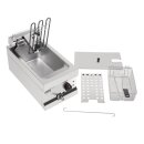 Lincat Fritteuse DF33 - Tischfritteuse 9L, Edelstahl, Ölablasshahn
