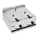 Lincat DF66 Tischfritteuse - 2x9 Liter, Edelstahl, 2x3kW