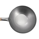 Vogue Wok Aus Stahl Mit Flachem Boden 330Mm