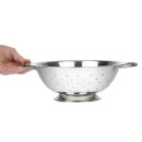 Vogue Gemüseseiher Edelstahl Durchmesser 25,5Cm