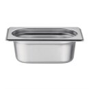 Vogue Gn-Behälter Edelstahl 6,5Cm Gn1/9
