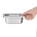 Vogue Gn-Behälter Edelstahl 6,5Cm Gn1/9
