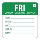 Vogue Farbcodesticker Freitag (500 Stück)