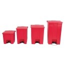 Rubbermaid Abfalleimer Rot 87Ltr