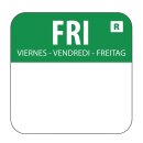 Vogue Lebensmitteletiketten Freitag Grün (1000...