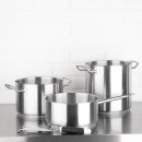 Vogue Edelstahl Stieltopf 5 Liter 24Cm