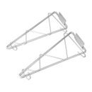 Vogue Gitterwandregal Mit Halterungen 61Cm Breit