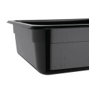 Vogue Gn-Behälter Gn1/2 Schwarz 100Mm