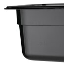 Vogue Gn-Behälter Gn1/6 Schwarz 100Mm