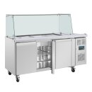 Dreitürige Saladette Thekenkühlschrank Der Polar U-Serie