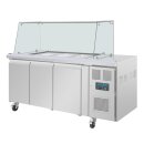 Dreitürige Saladette Thekenkühlschrank Der Polar U-Serie