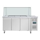 Dreitürige Saladette Thekenkühlschrank Der Polar U-Serie