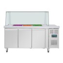 Dreitürige Saladette Thekenkühlschrank Der Polar U-Serie