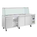 Viertürige Saladette Thekenkühlschrank Der Polar U-Serie Mit Schutz