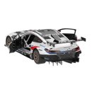 BMW M8 GTE weiß RASTAR Modell 1:18 Ferngesteuertes Auto + Bodykit + 2,4 GHz Fernbedienung