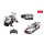 BMW M8 GTE weiß RASTAR Modell 1:18 Ferngesteuertes Auto + Bodykit + 2,4 GHz Fernbedienung