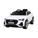 Audi E-Tron Sportback für Kinder Weiß +...