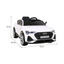 Audi E-Tron Sportback für Kinder Weiß +...