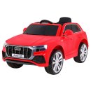 Audi Q8 Batterielift für Kinder Rot + Fernbedienung...