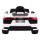 Audi R8 Spyder batteriebetrieben Weiß + Fernbedienung + EVA + Free Start + Radio MP3 + LED