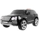 Batteriebetriebenes Auto Bentley Bentayga für Kinder Schwarz + EVA-Räder + MP3-Radio + Fernbedienung