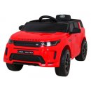 Land Rover Discovery Sport für Kinder Rot + Fernbedienung + Langsamstart + Wiegenfunktion + MP3-LED