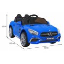 Mercedes Benz AMG SL65 S elektrisch für Kinder Blau...