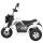Batteriebetriebenes MiniBike-Motorrad für Kinder, Weiß + Sounds + LED-Lichter + Öko-Leder