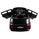 Audi Q7 Batterielift für Kinder, schwarze Lackierung + Fernbedienung + Freistart + EVA + MP3-LED