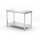 Hendi Arbeitstisch Kitchen Line mit Grundboden  1200x600x850mm