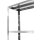 Hendi Lagerregal mit 4 Böden Kitchen Line aus Edelstahl 1000x400x1800mm