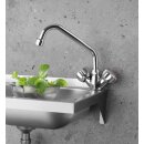 Hendi Mischbatterie mit Hygienehebel
