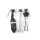 Hendi Stabmixer Set mit Schneebesen und Wandhalterung