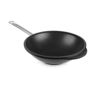 Hendi Wokpfanne Titanium Professional ist antihaftbeschichtet und Ø320mm