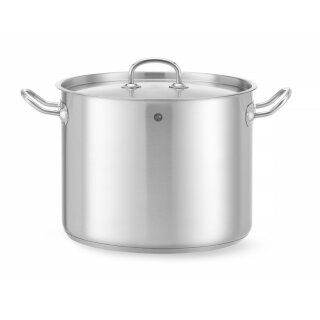 Hendi Gemüsetopf mit Deckel Kitchen Line und 13,5 Liter für alle Herdarten