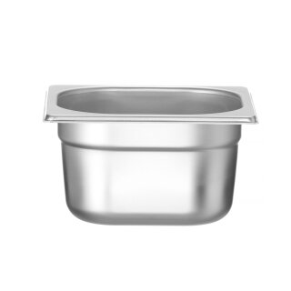 Hendi GN-Behälter Profi Line GN1/6 1,6 Liter aus Edelstahl 18/10