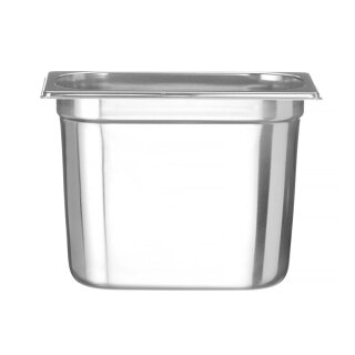 Hendi GN-Behälter Profi Line GN1/4 5,5 Liter aus Edelstahl 18/10