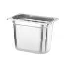 Hendi GN-Behälter Profi Line GN1/4 5,5 Liter aus Edelstahl 18/10