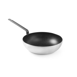 Hendi Wokpfanne aus Aluminium mit marmorierte Antihaftbeschichtung Ø320mm