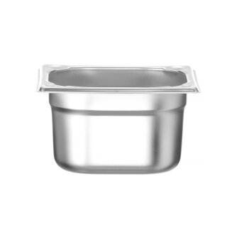 Hendi GN-Behälter Kitchen Line GN1/6 mit 1,6 Liter aus Edelstahl