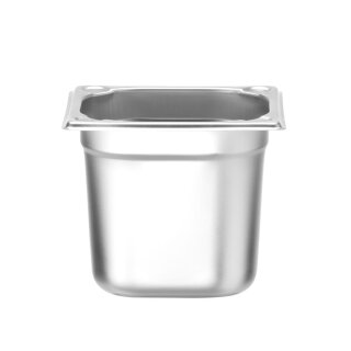 Hendi GN-Behälter Kitchen Line GN1/6 mit 2,4 Liter aus Edelstahl