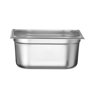 Hendi GN-Behälter Kitchen Line GN1/2 mit 9,5 Liter aus Edelstahl