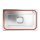 Hendi GN-Deckel mit Silikonrand Profi Line GN 1/1 aus Edelstahl