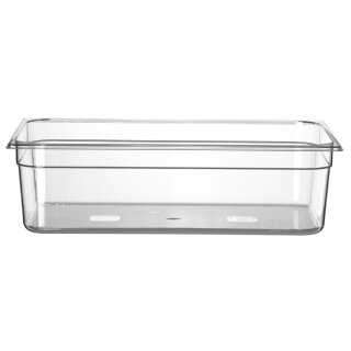 Hendi Behälter GN1/1 mit 21 Liter und transparent aus Polykarbonat