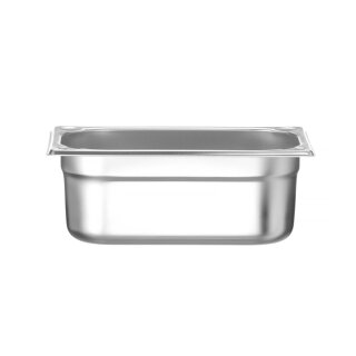 Hendi GN-Behälter Kitchen Line GN1/4 mit 2,8 Liter aus Edelstahl