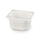 Gastronorm Behälter 1/6, HENDI, GN 1/6, 2,4L, Weiß, 176x162x(H)150mm